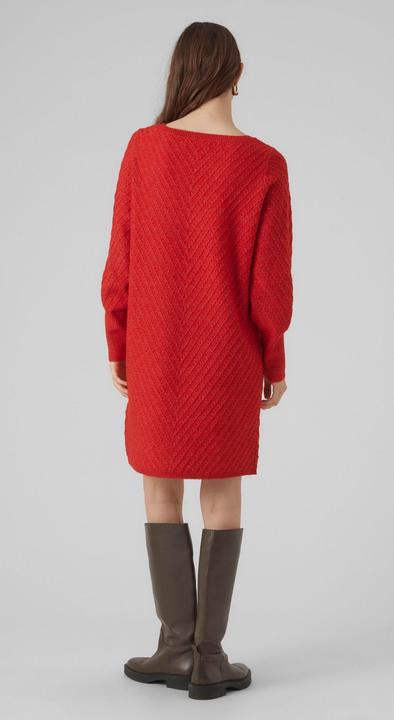 Image du produit Vero Moda VMANJASTINNA LS BOATNECK DRESS GA EXC Robe en maille (XS)