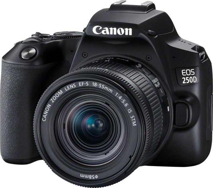 Actual product image Canon EOS 250D (18 - 55 mm, 24.10 Mpx, APS-C / DX)