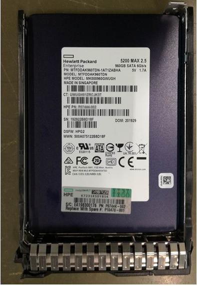Actual product image HPE P18434-B21 (960 GB, 2.5")