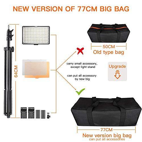 Produktbild Samtian LED Video Licht (Videoleuchte)