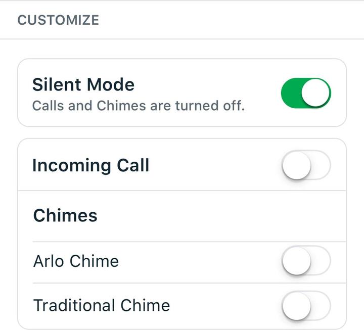 Actual product image Arlo Audio Doorbell AAD1001 (Wi-Fi, App)