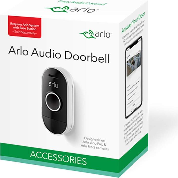 Actual product image Arlo Audio Doorbell AAD1001 (Wi-Fi, App)