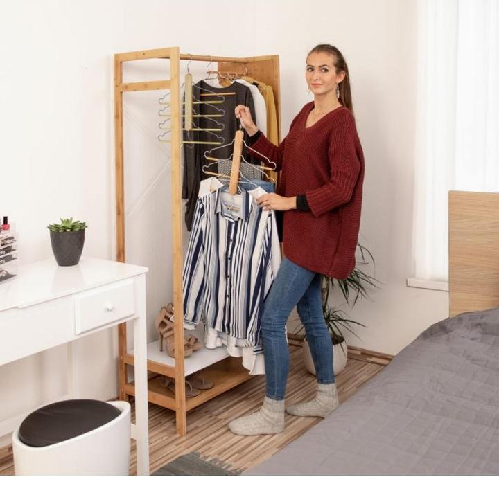 Actual product image Relaxdays Multi Clothes Hangers (2 x)