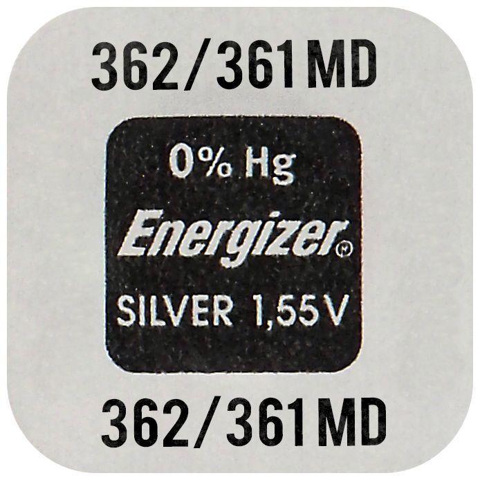 Produktbild Energizer SILVER OXIDE 362/361 MBL1 (10 Stk., SR58, 27 mAh)