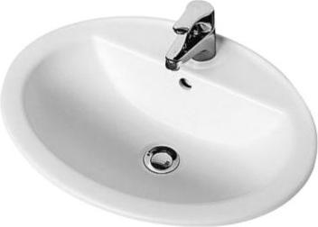 Immagine prodotto Villeroy & Boch V&B 7G28 Saval nedf.vask 53 - Hvid, til boltophaeng w/hanehul (440 mm, 535 mm)