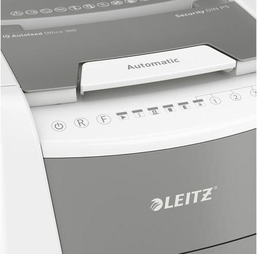 Image du produit Leitz Destructeur de documents IQ Autofeed Office Pro 300 P-5 (Coupe de particules)
