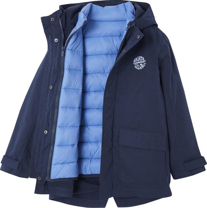 Image du produit Vertbaudet Veste garçon 3 en 1 en polyester recyclé (92)