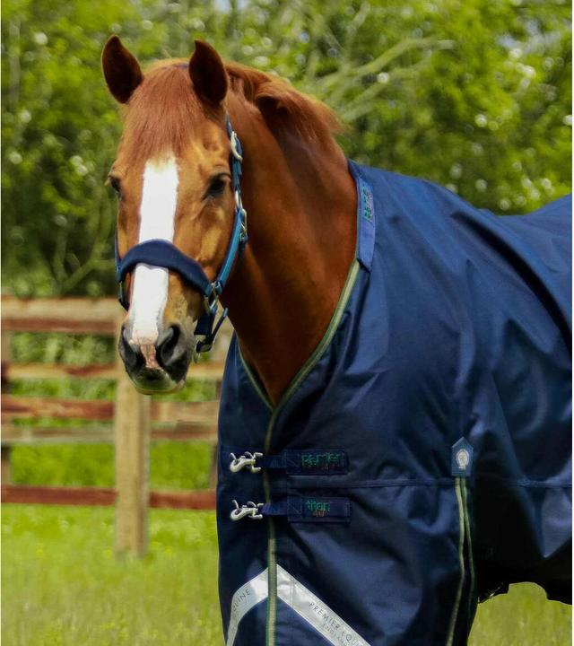 Produktbild Premier Equine outdoor-decke mit halsteil titan 40 g (168 cm)