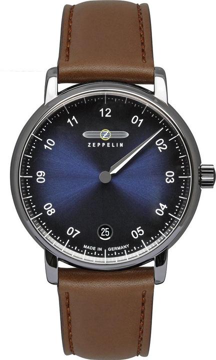 Actual product image Iron Annie View Zeppelin New Captain's Line 8643-3 Quartz Watch (Analogue wristwatch, 36 mm)