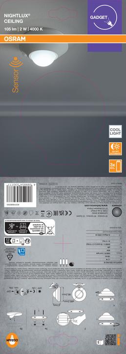 Image du produit Osram NIGHTLUX® Ceiling Argent
