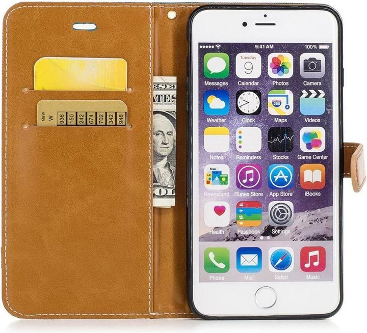 Produktbild König Design Hülle Handy Schutz für Apple iPhone 6 Plus / 6s Plus Case Cover Tasche Wallet (Apple iPhone 6 Plus)