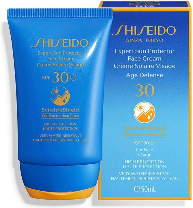 Productafbeelding Shiseido Expert Zonbeschermer Gezichtscrème (Zonnecrème gezicht, SPF 30, 50 ml, 150 g)