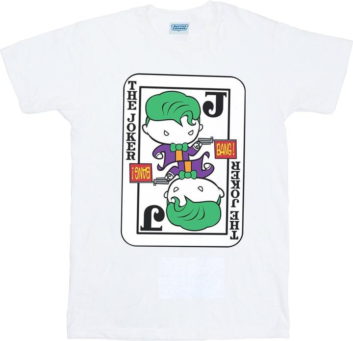 Chibi Joker Playing Card TShirt Jungen