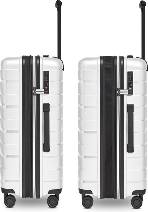 Produktbild Bergpfeil Travel 4-Rollen Kofferset 3-tlg. mit Dehnfalte (228 l, XL (ab 115l))