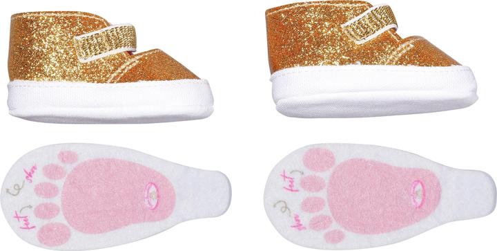 Baby Annabell Schuhe Gold 43cm