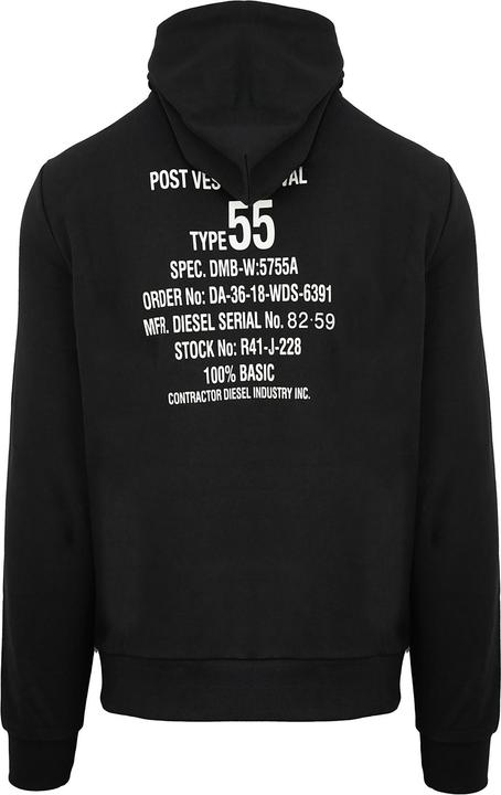 Immagine prodotto Diesel Herren Kapuzenpullover Ombre Aus Baumwolle & Polyester - Casual (L)