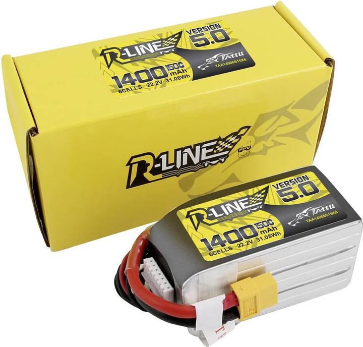 Image du produit Tattu Batterie R-Line (22.20 V, 1400 mAh)