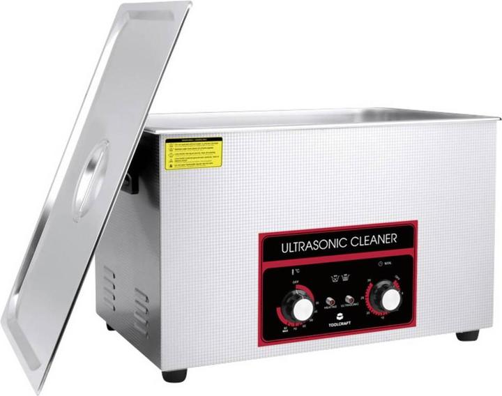 Image du produit Toolcraft USC-3000 Ultraschallreiniger Bürobedarf, Schmuck, Werkstatt 600 W 30 l (40 kHz, 30000 ml)