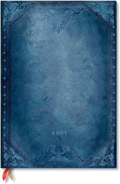 Produktbild Paperblanks PAPERBLAN Agenda Peacock Punk 21 DD6764-1 210×300mm, de, HC, 12M (A4, Harter Einband, Deutsch)
