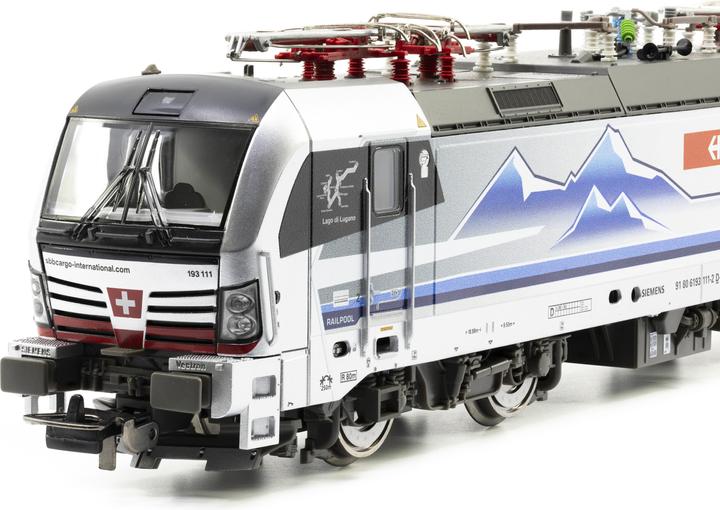 Actual product image Piko SBB Cint/Railpool electric locomotive Vectron 193 111 Lago di Lugano Ep. VI DCS (Track H0)