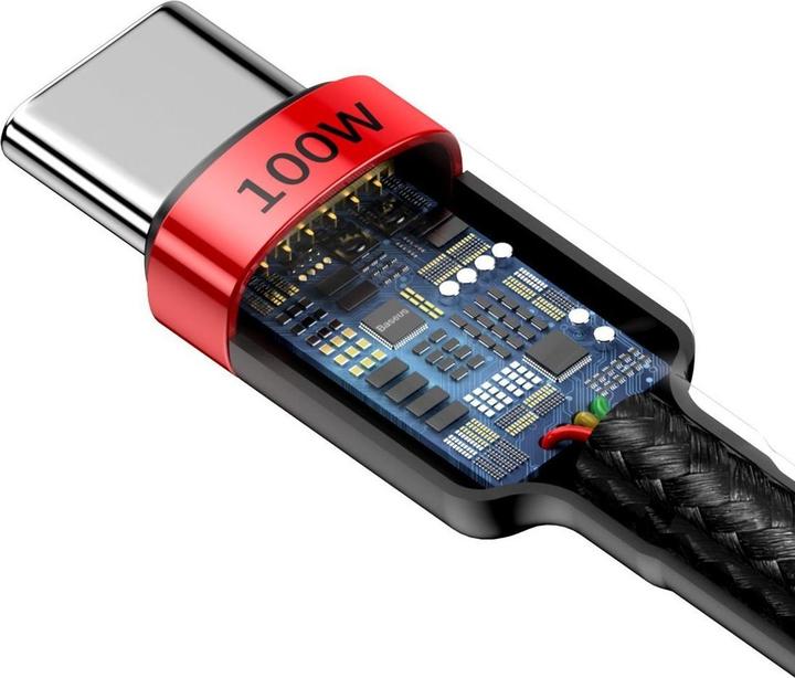 Actual product image Baseus Cafule Fast Charge Series (2 m, USB 2.0, 100 W)