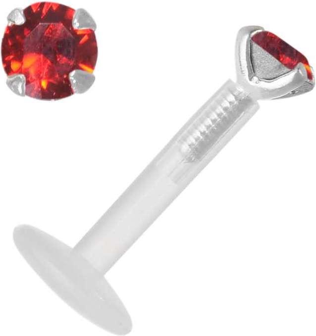 Immagine prodotto Bijouteria Piercing (Cristallo premium, Bioplastica, Argento 925)