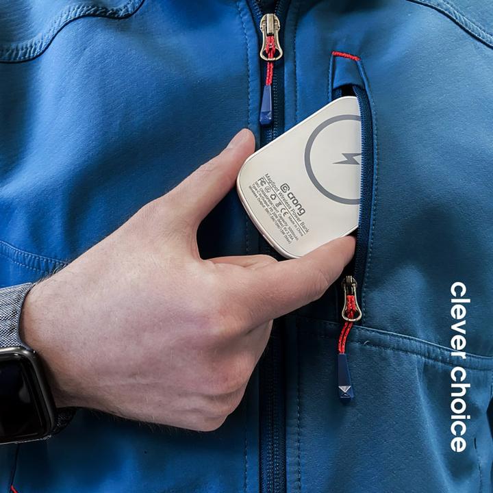 Produktbild Crong Power bank with MagSafe, USB-C PD (5000 mAh)