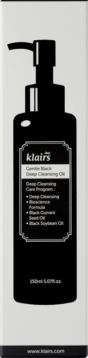 Image du produit Klairs Noir doux (Huiles, Démaquillant, 150 ml)
