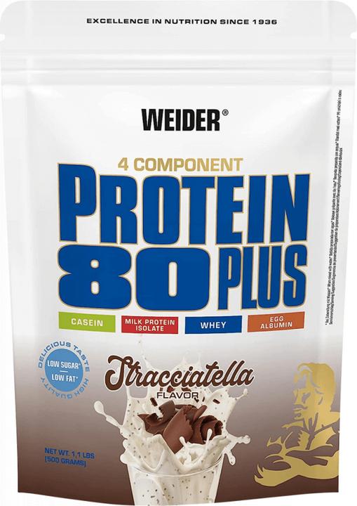 Produktbild Weider Protein 80 plus (Stracciatella, 1 Stk., 500 g)