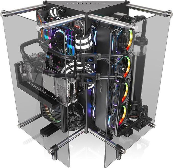 Actual product image Thermaltake Core P90 TG (mATX, Mini-ITX, ATX)