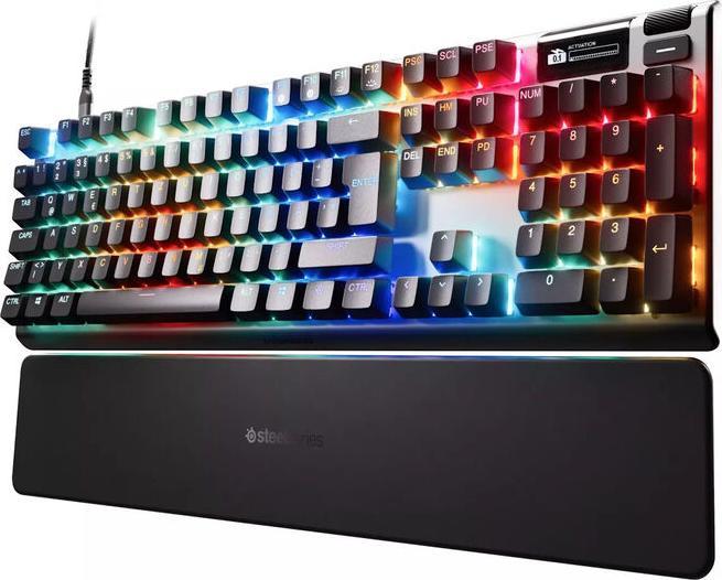 Image du produit SteelSeries Apex Pro Gen 3 (DE, Filaire, Sans fil)