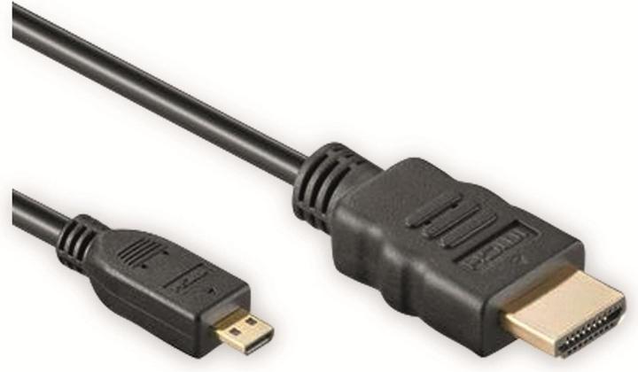 Actual product image Purelink micro HDMI (Typ D) — HDMI (Typ A) (2 m, HDMI)