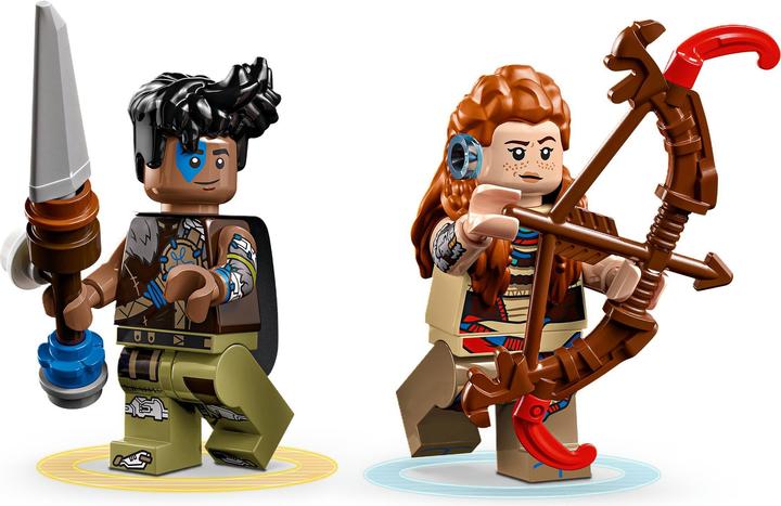 Actual product image LEGO Horizon Aloy And Varl vs Shell-Walker (77037, LEGO Horizon)
