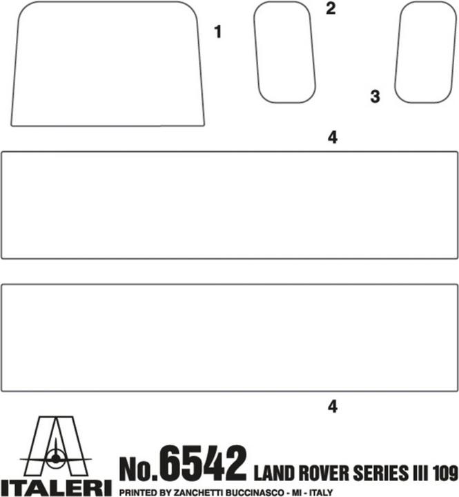 Produktbild Italeri 1:35 Land Rover 109 Guardia Civil