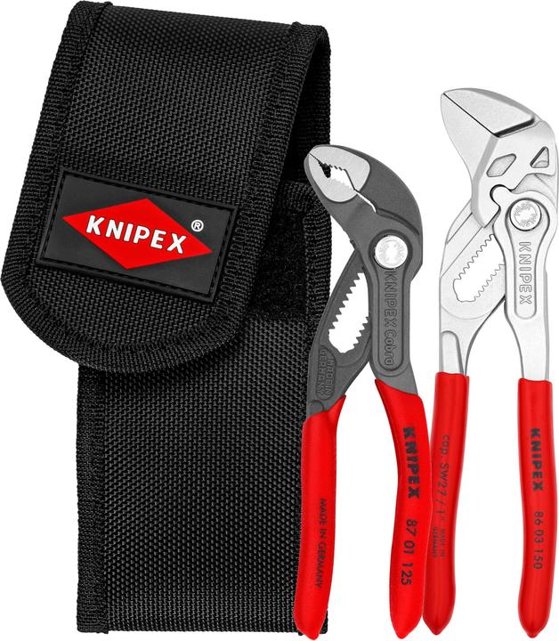Productafbeelding Knipex Minitangset in gereedschapsetui 00 20 72 V01 (55 mm)