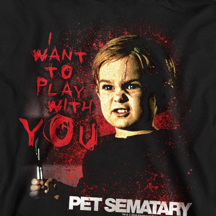 Immagine prodotto Pet Sematary I Want To Play Felpa Adulto Unisex (XL)