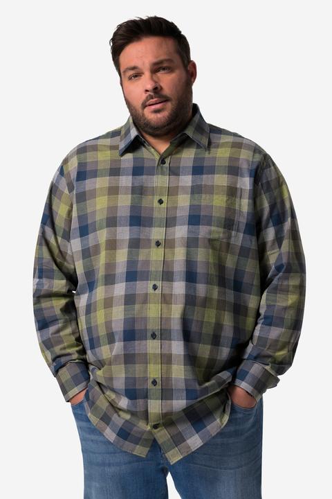 Produktbild Men+ Karohemd, Langarm, Kentkragen, Comfort Fit (XL)