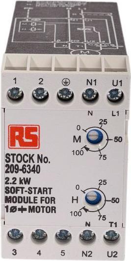 Rs Pro Démarreur progressif 1 phase 0,25-2,2KW