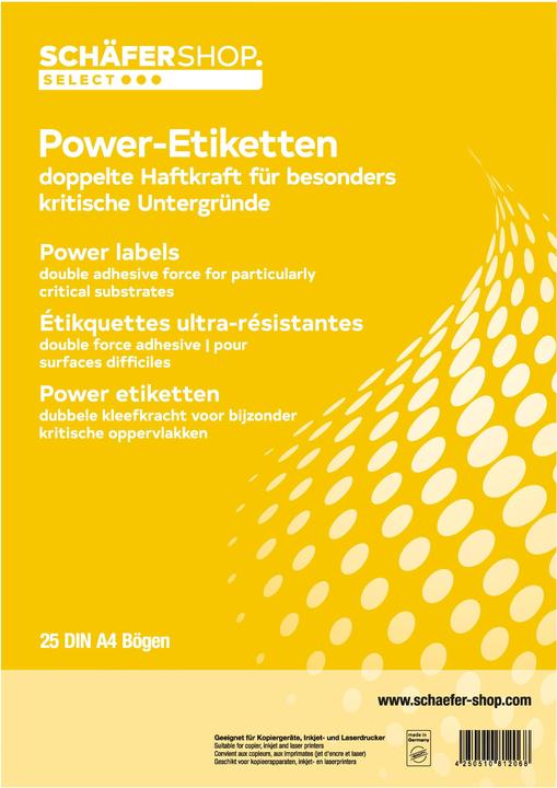Produktbild Schäfer Shop Power-Etiketten
