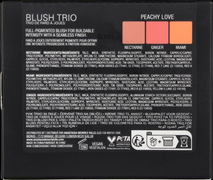 Immagine prodotto Anastasia Beverly Hills Trio di fard (Amore di pesca)
