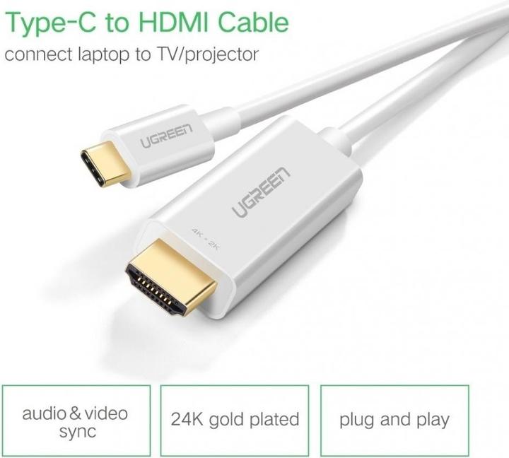 Image du produit Ugreen Moniteur USB-C vers HDMI 4K 1080p (USB Type C, HDMI)