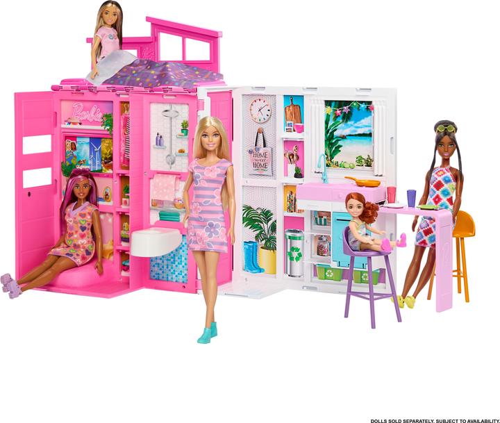 Actual product image Barbie Holiday home playset