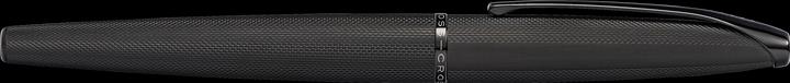 Actual product image Cross Fountain Pen ATX F Black brushed (Brushed black with milled diamond pattern, 1 x)