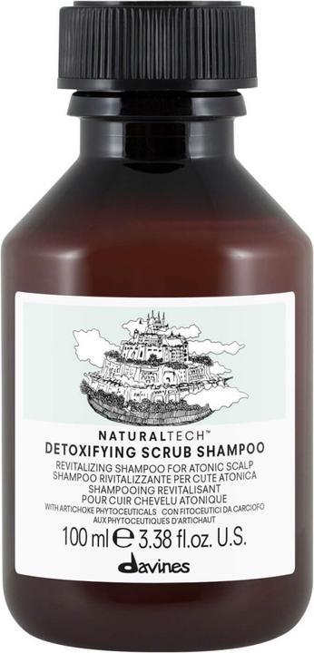 Produktbild Davines Naturaltech - Detoxifying Scrub Shampoo (100 ml, Flüssiges Shampoo)