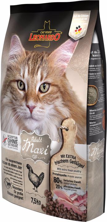 Produktbild Leonardo Cat Food Adult Maxi Grainfree (Adult, 1 Stk., 7500 g)