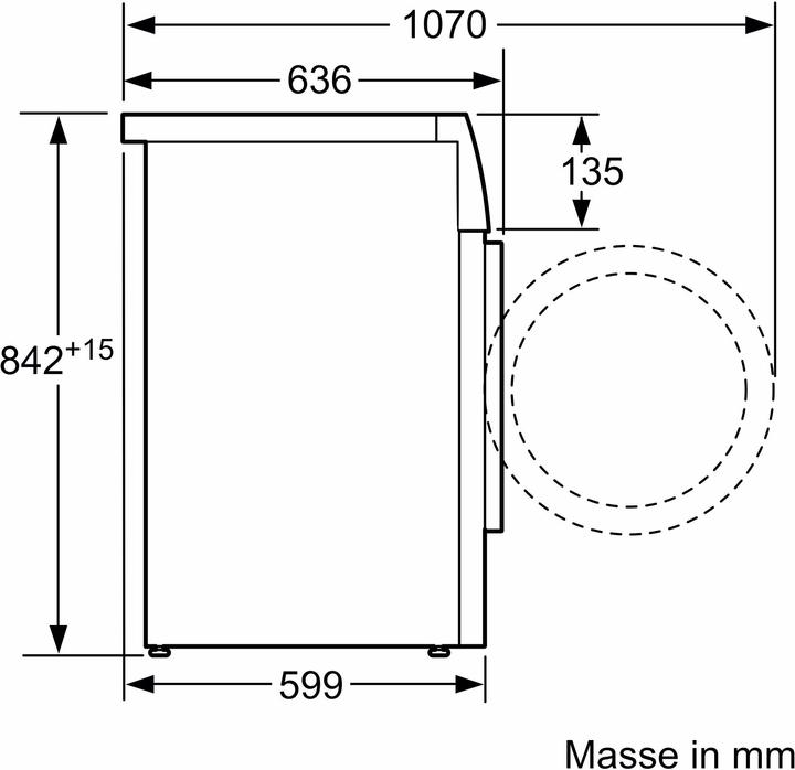 Immagine prodotto Siemens WT47RT90CH (8 kg, A destra, Spina CH)