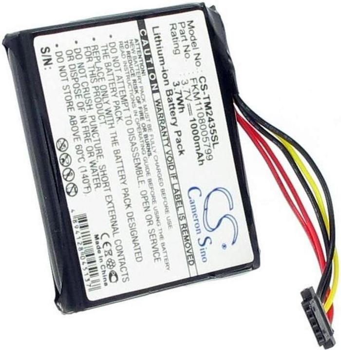 Produktbild NoName Battery for TomTom Go 2435 / Go 2535 / 4CS03 / 4CQ01 / 4CT50 / 4EN42 / 4EN52 / 4EV42 etc