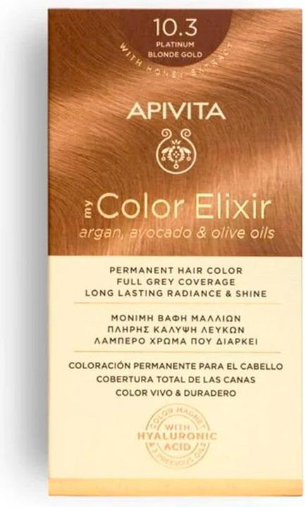 Immagine prodotto Apivita My Color Elixir Colore Permanente per Capelli con Oli di Argan, Avocado e Oliva 50ml (Colore19)
