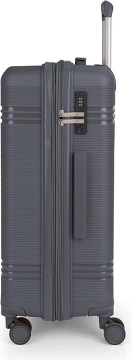 Actual product image Gabol Saori 4-wheel trolley M 66 cm with stretch fold (71 l, M (50 - 90l))