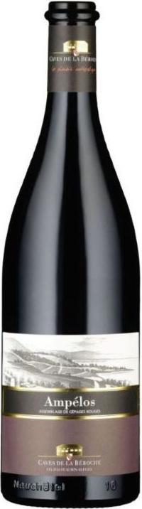 Produktbild Caves de la Béroche Ampélos Cuvée rouge Neuchâtel AOC (6 x 75 cl, 2023)